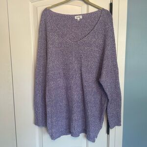 Oversized lavender purple sweater!